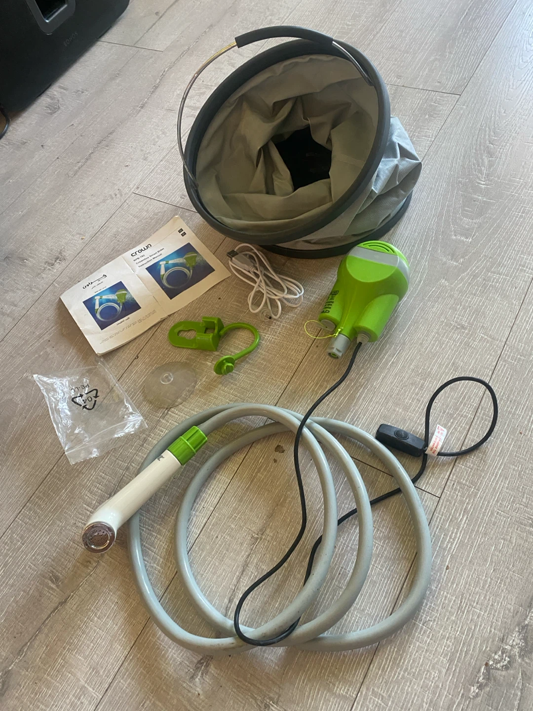 Crown Portable Rechargeable Smart Bidet / Camping Shower - photo 4