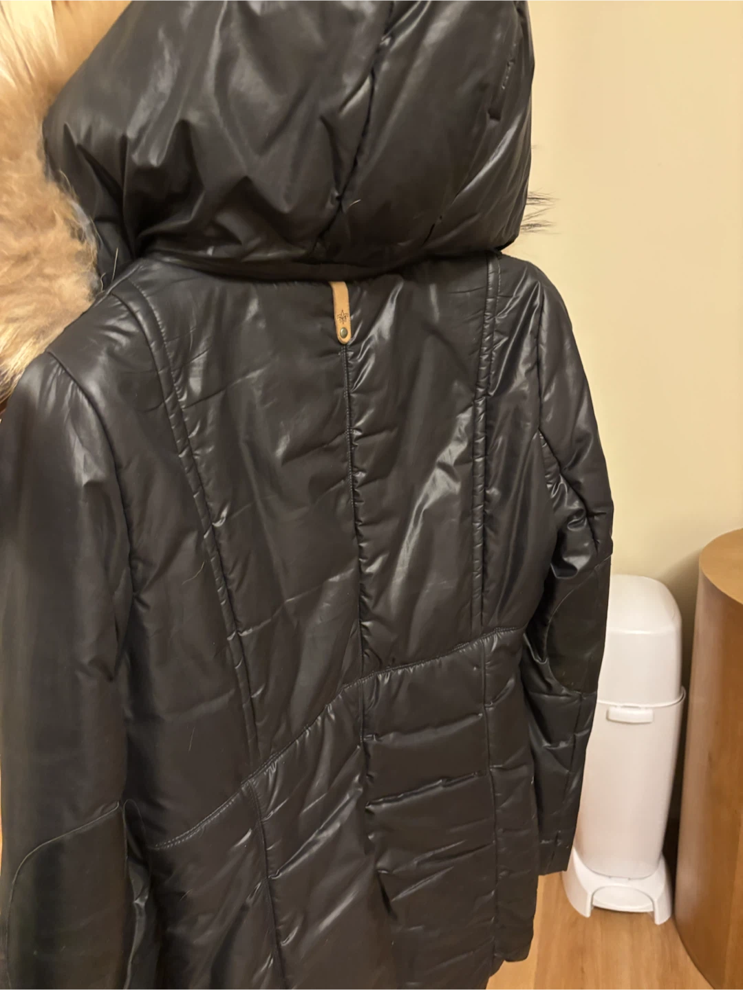 Mackage Black Down Parka with Fur Hood - photo 4