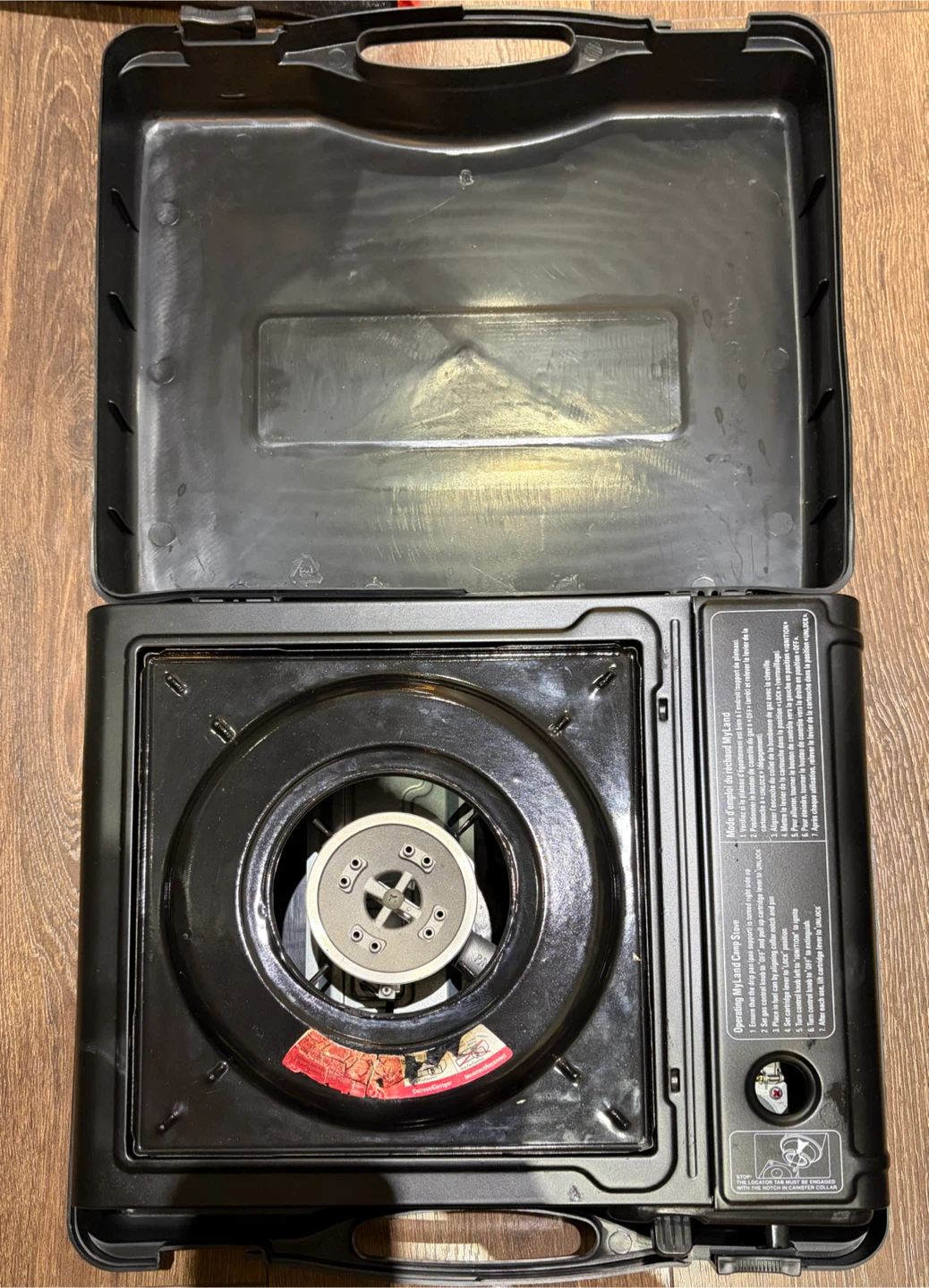Myland Portable Gas Stove with Butane Fuel Can - photo 2