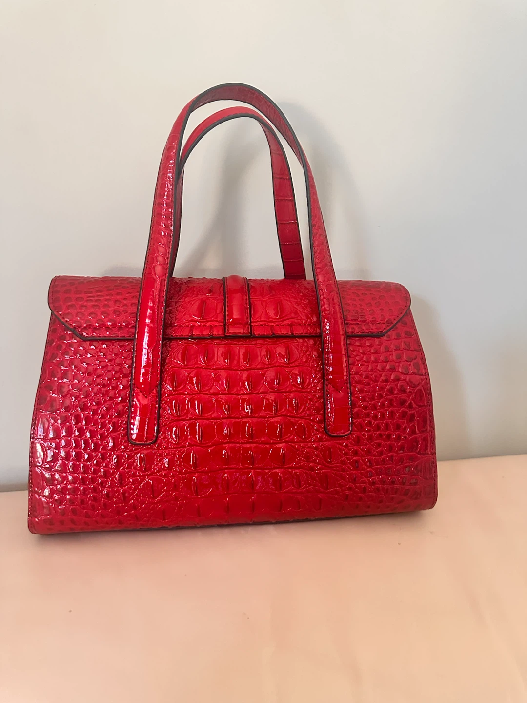 Croc-Embossed Faux Leather (PU) - photo 4