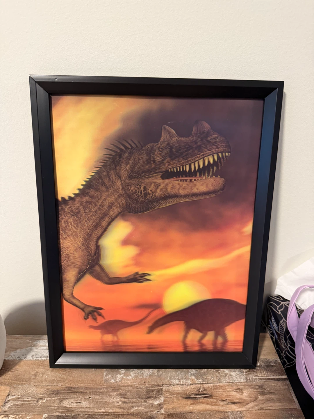 Dinosaur frame