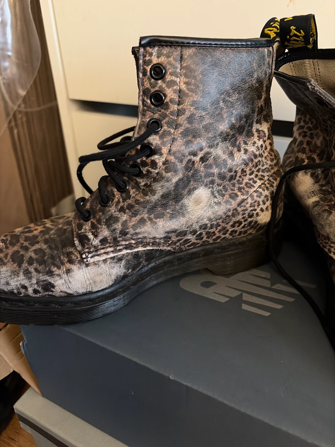 Dr. Martens Leopard Print Boots - photo 2