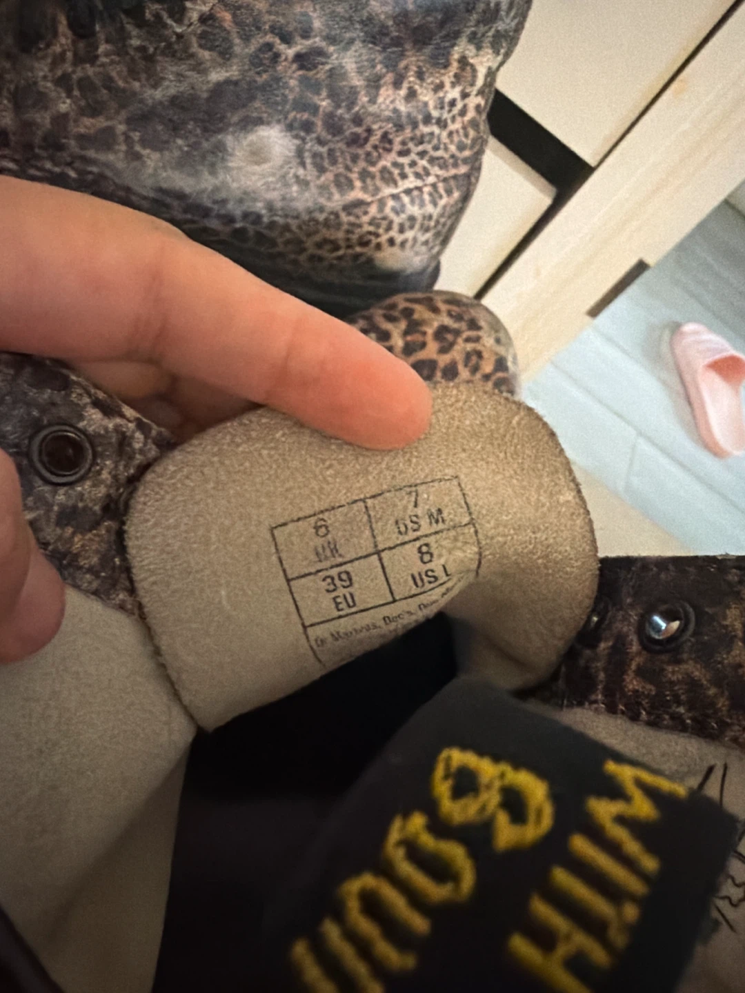 Dr. Martens Leopard Print Boots - photo 3