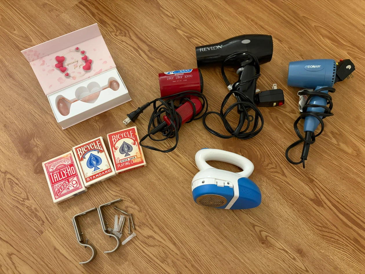 Assorted items for sale