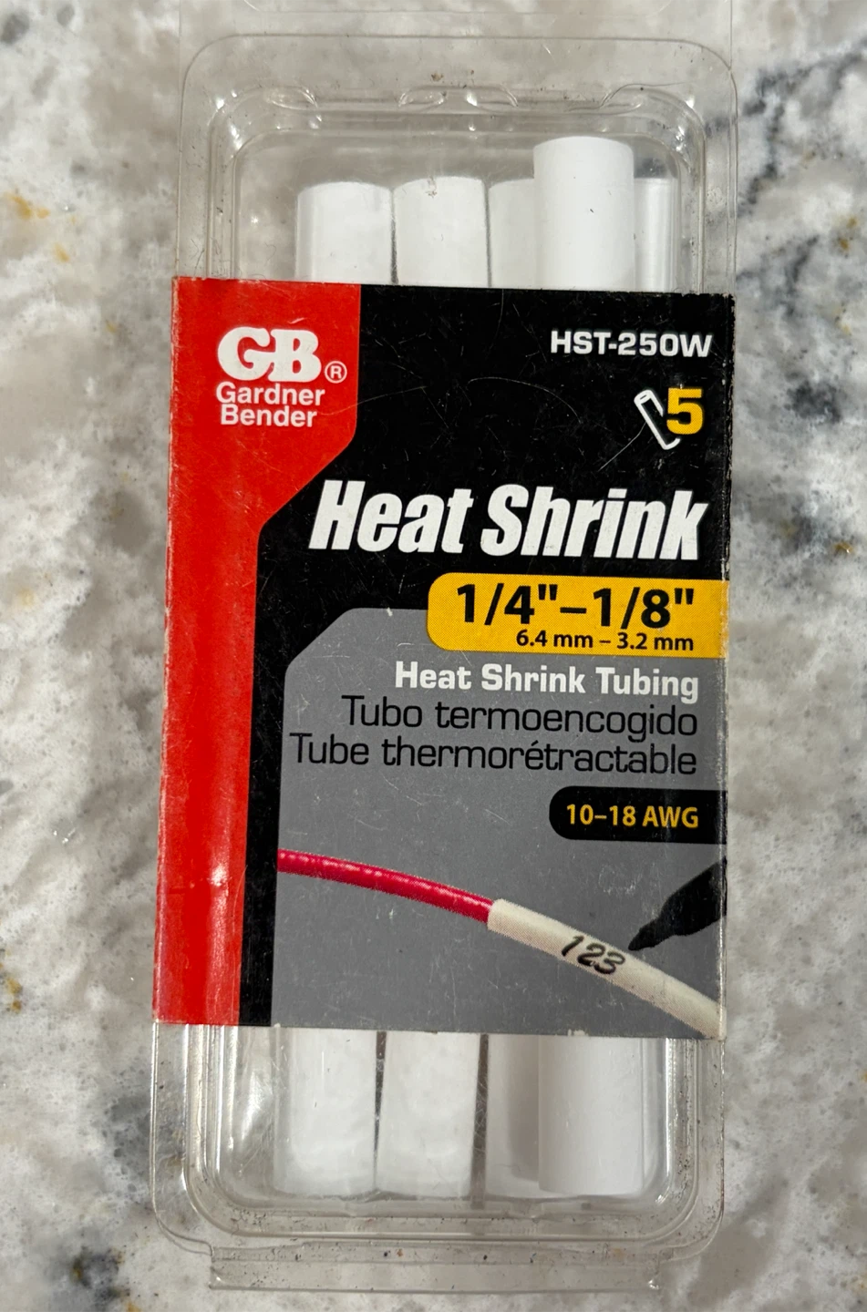 (New)Gardner Bender Heat Shrink Tubing Assortment - photo 4