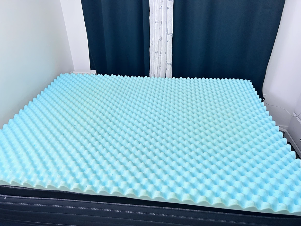COMFORTZEN® 2.75-inch Gel Fusion Memory Foam Mattress Topper