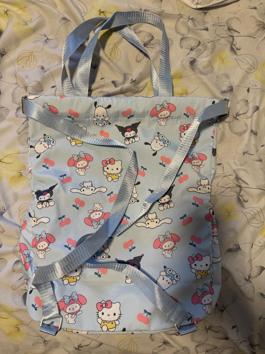 Sanrio Character Print Tote Bag/Backpack - photo 2