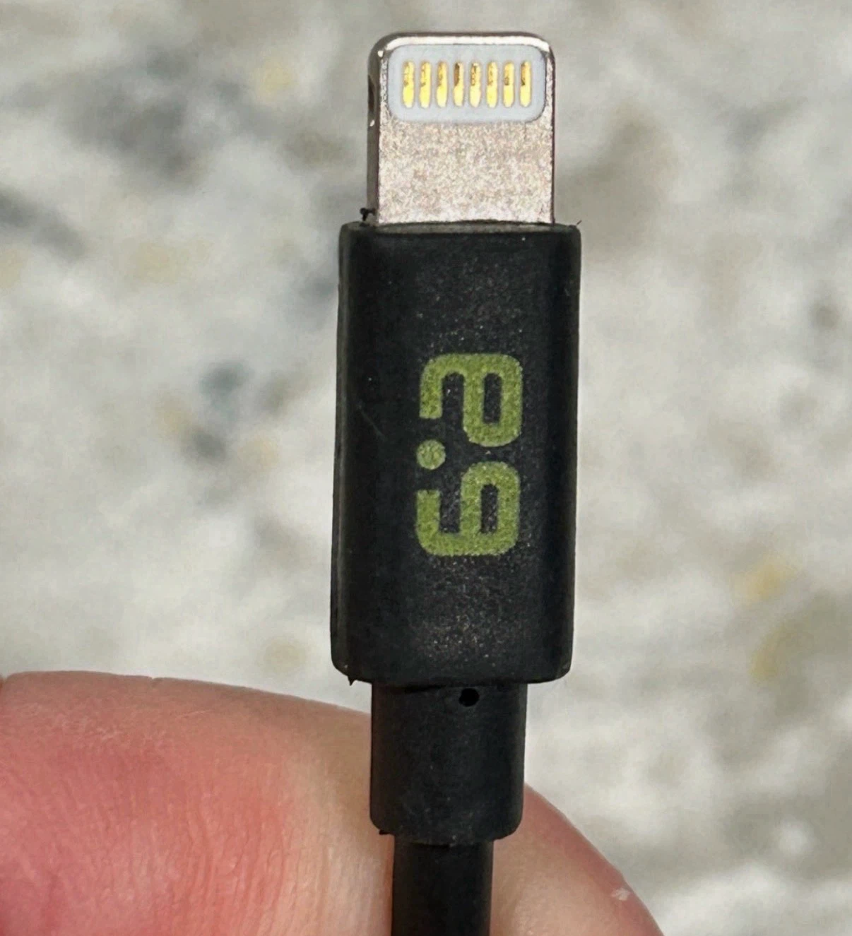 12V iPhone Charging Cord with Additional USB Port in Plug - photo 4