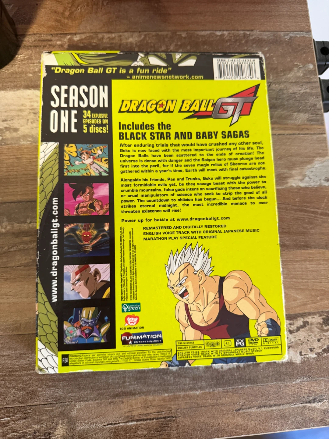 Dragon Ball GT DVD Set - photo 2