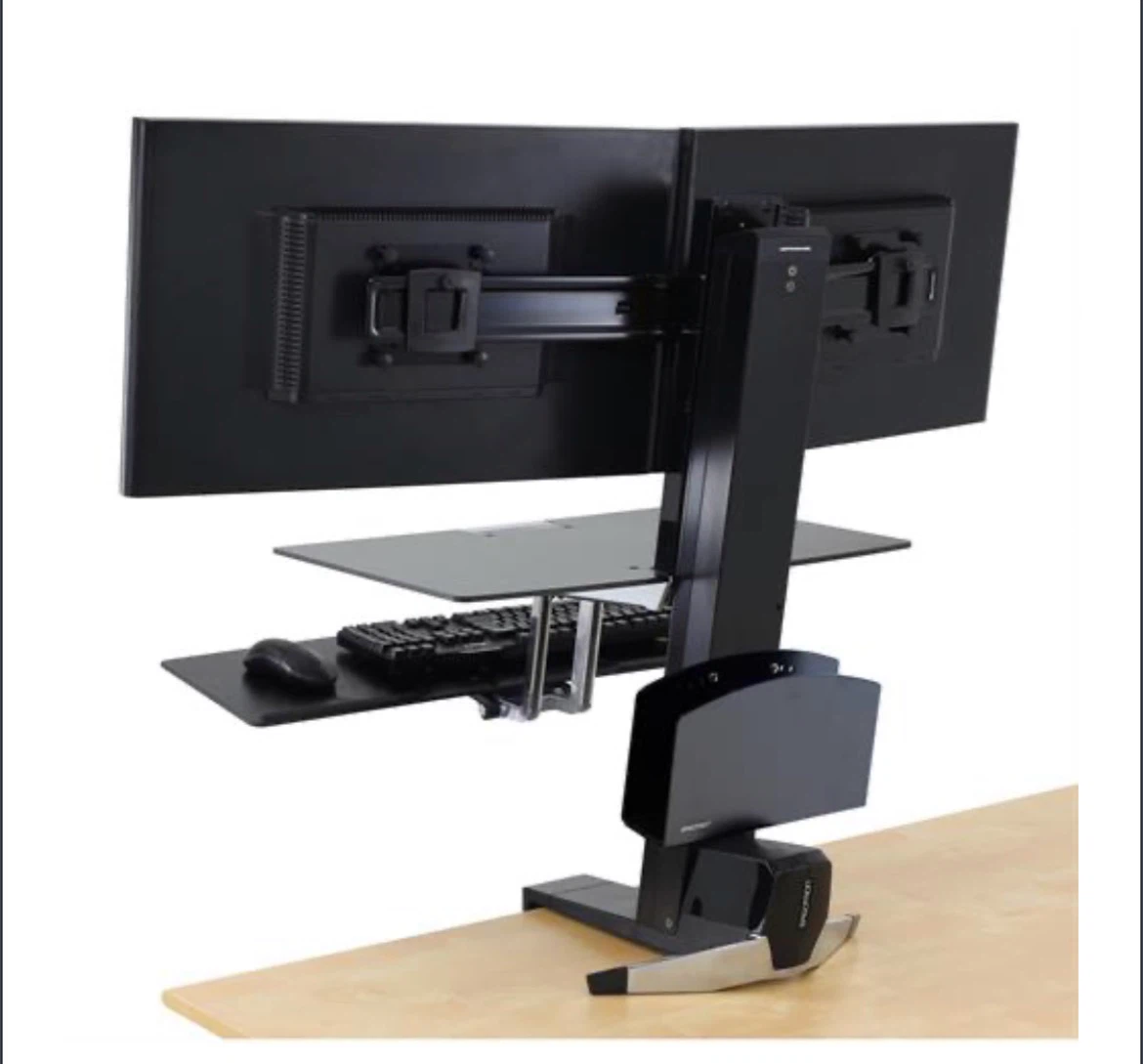 Standing Desk Converter - ErgoTron WorkFit S Dual Monitor - photo 4