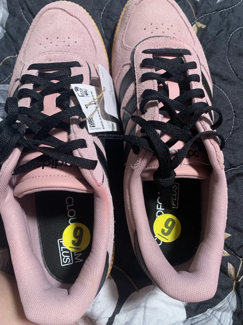 Adidas Pink Suede Sneakers Size 9 - photo 3