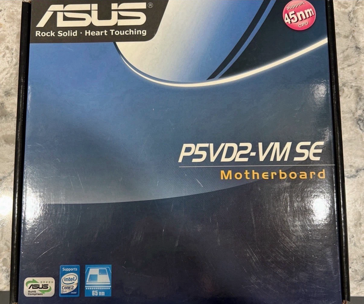 ASUS P5VD2-VM SE LGA775 Motherboard NEW in Box w/ I/O Shield