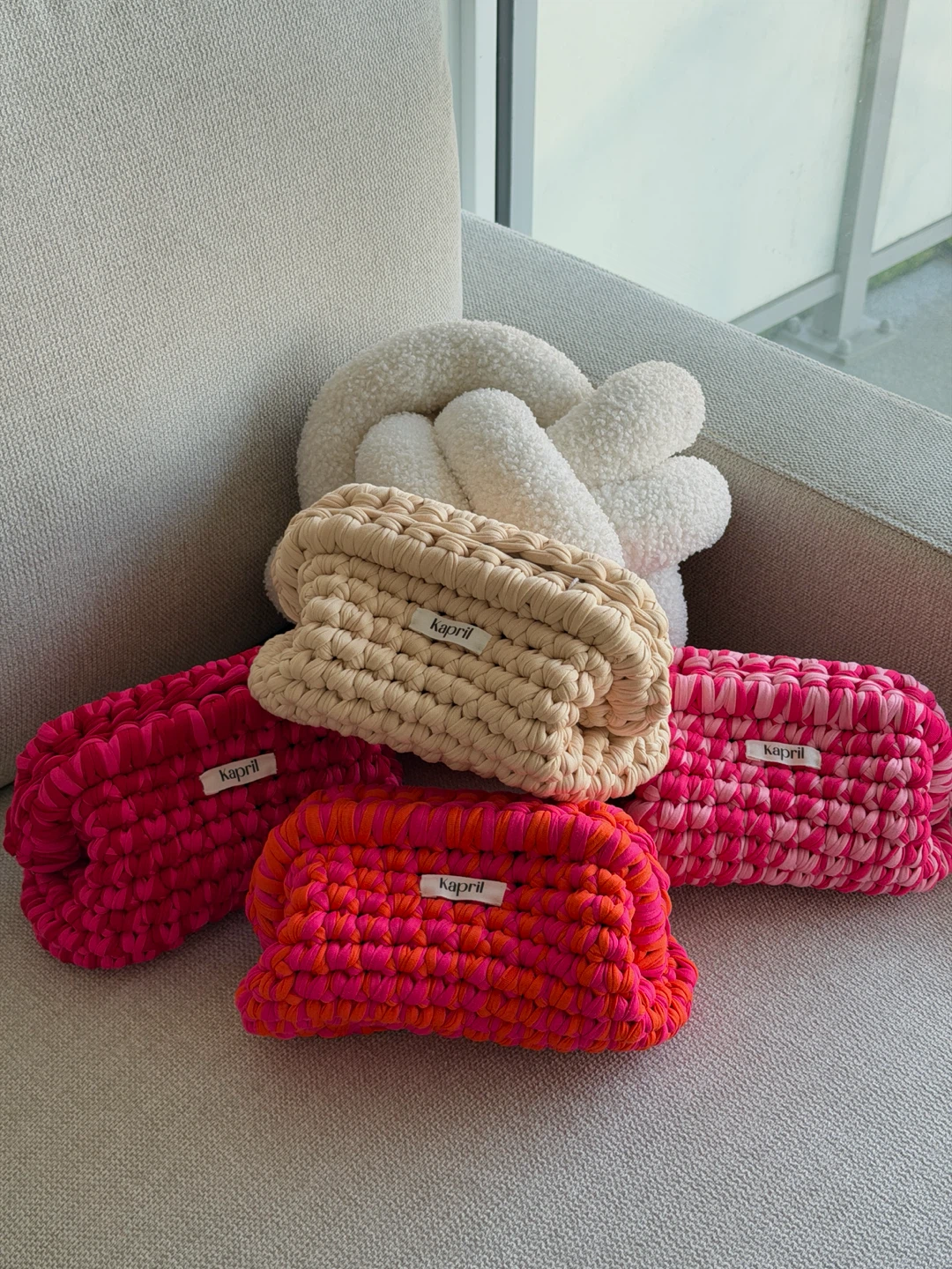 Kapril Handmade Crochet Clutch Bags