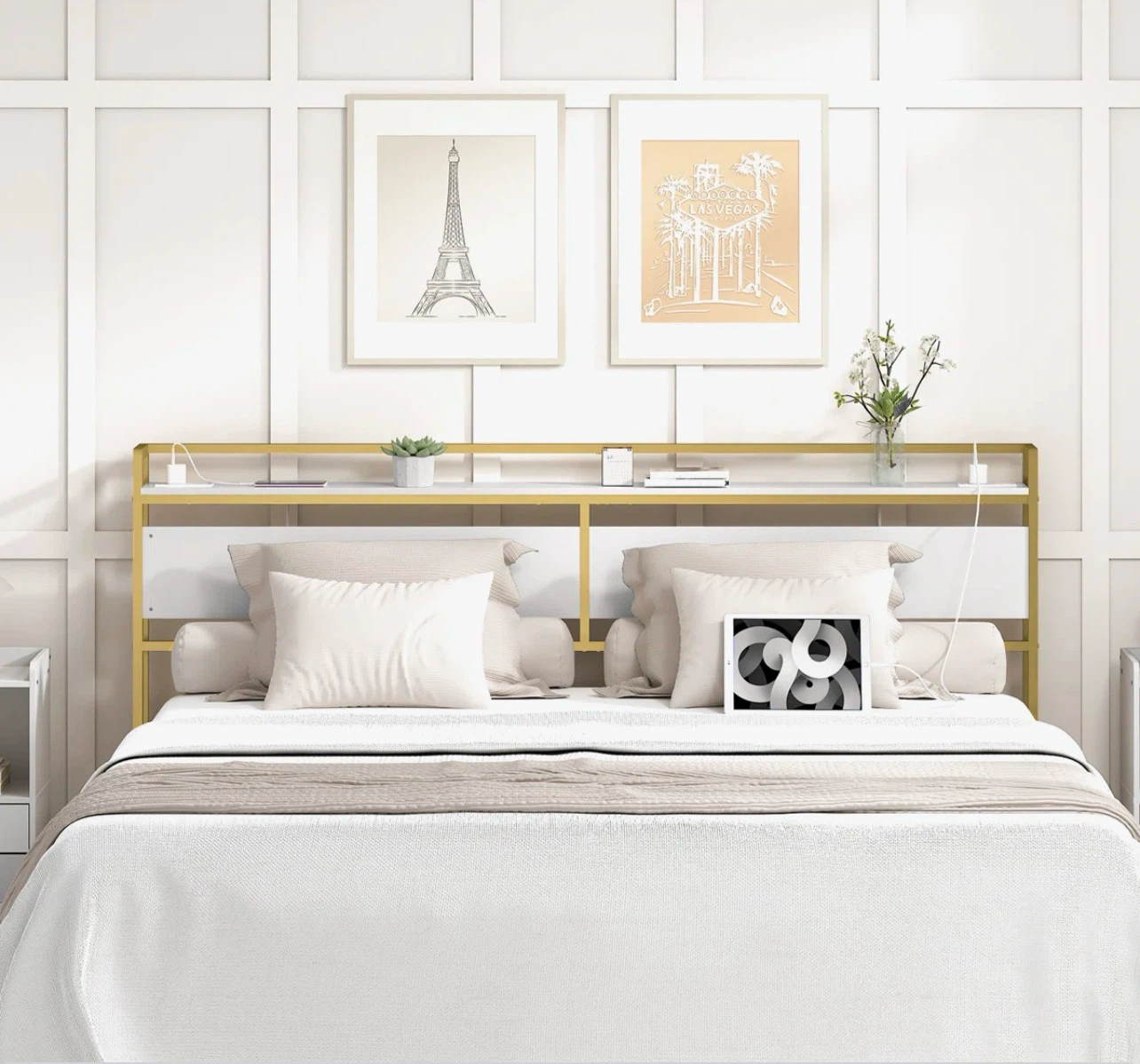 Queen Bed Frame + Mattress - photo 2
