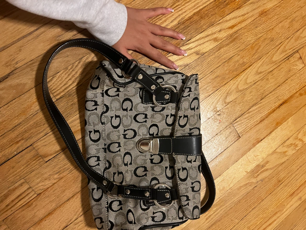Guess Monogram Shoulder Bag - photo 3