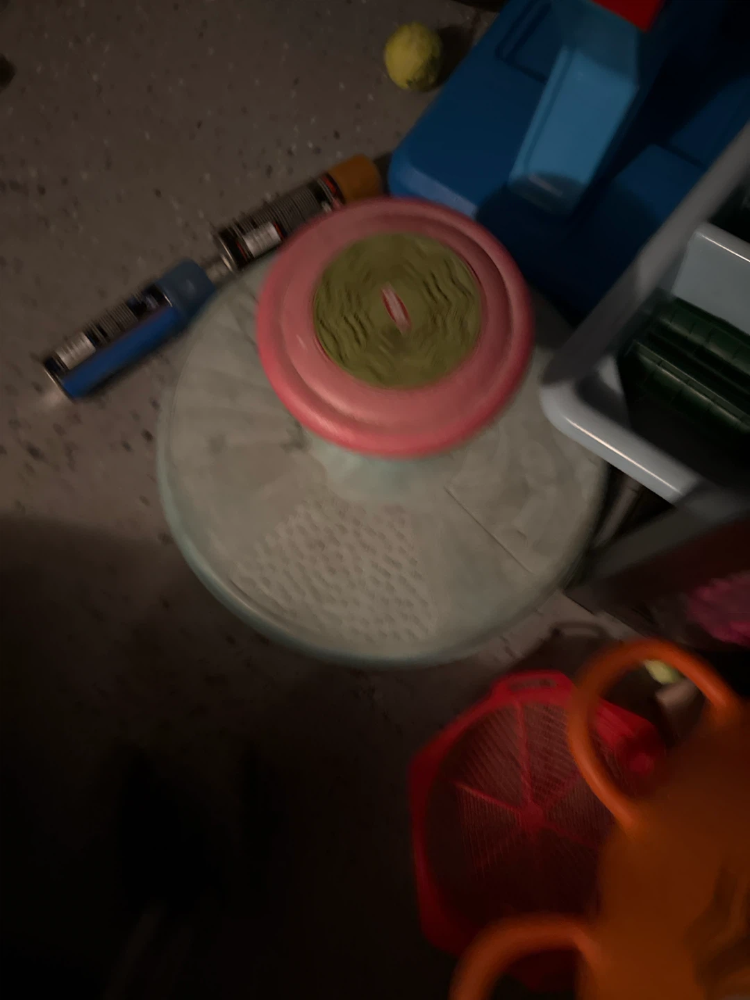 Pink and Green Spinner