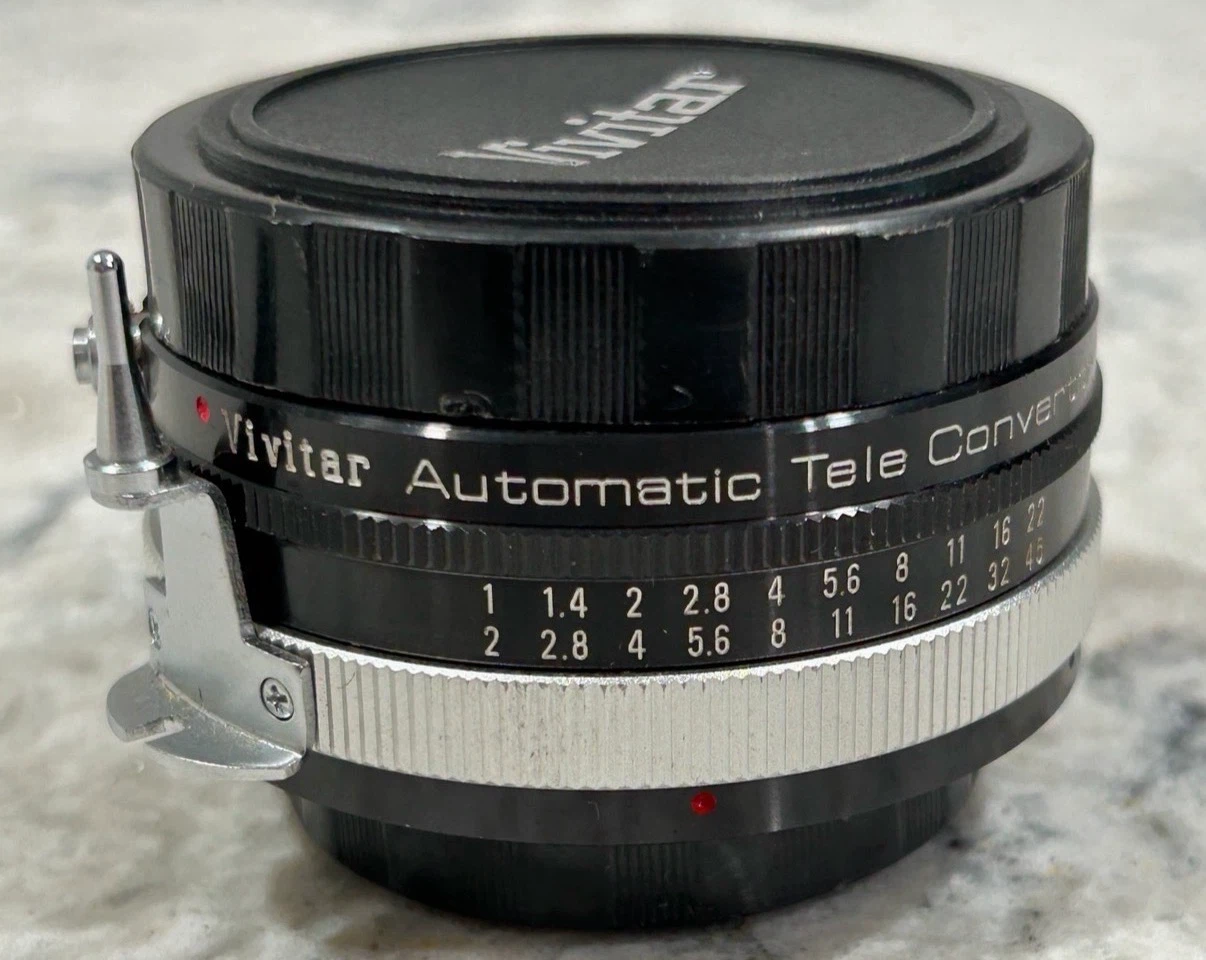 Vivitar 2X-3 Automatic Teleconverter (believe Nikon F Mount) - photo 2