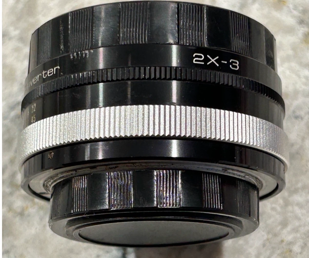 Vivitar 2X-3 Automatic Teleconverter (believe Nikon F Mount) - photo 3