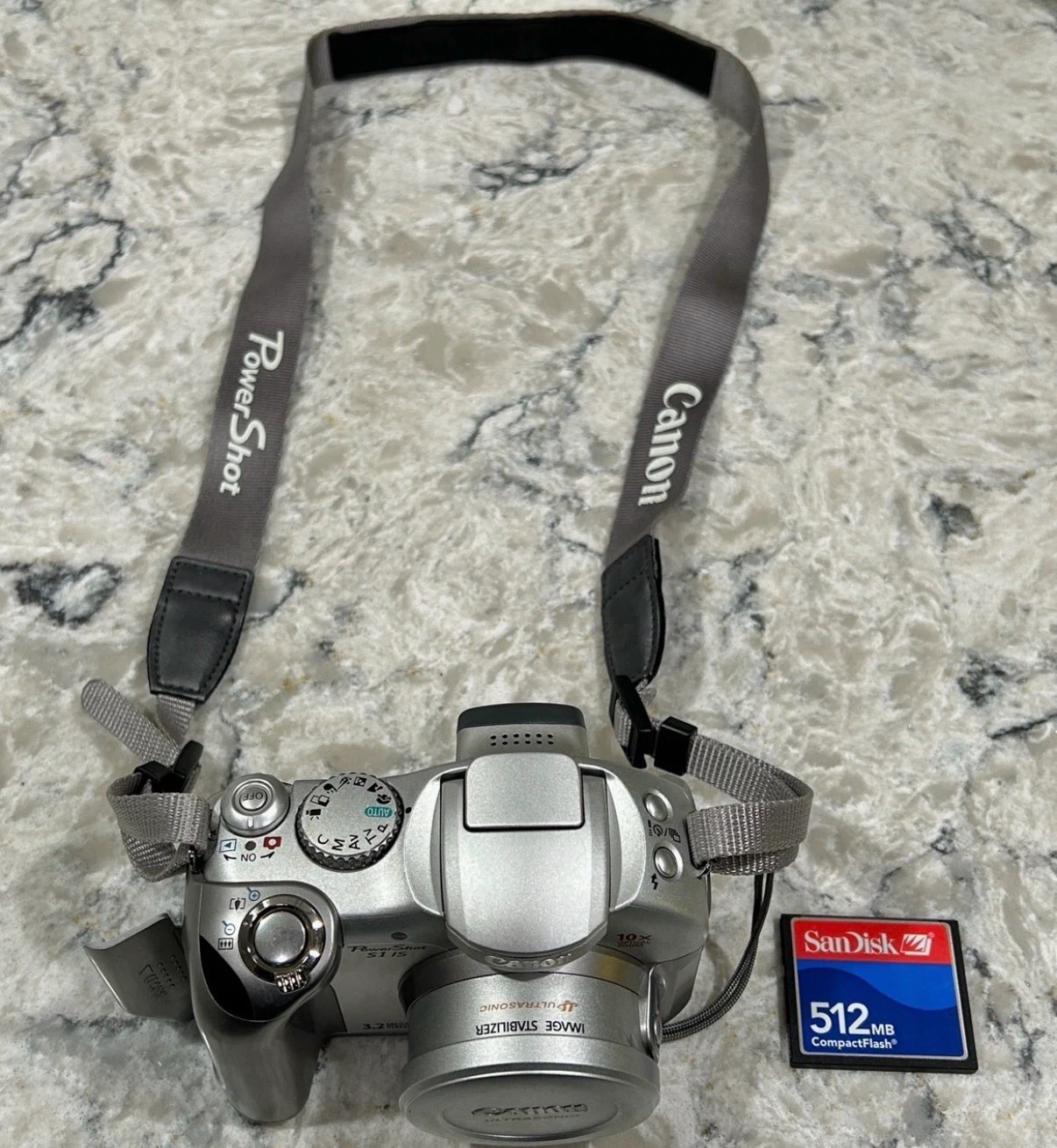 Canon PowerShot S1 IS 3.2MP Digital Camera 10x Zoom w/ Extras - photo 3