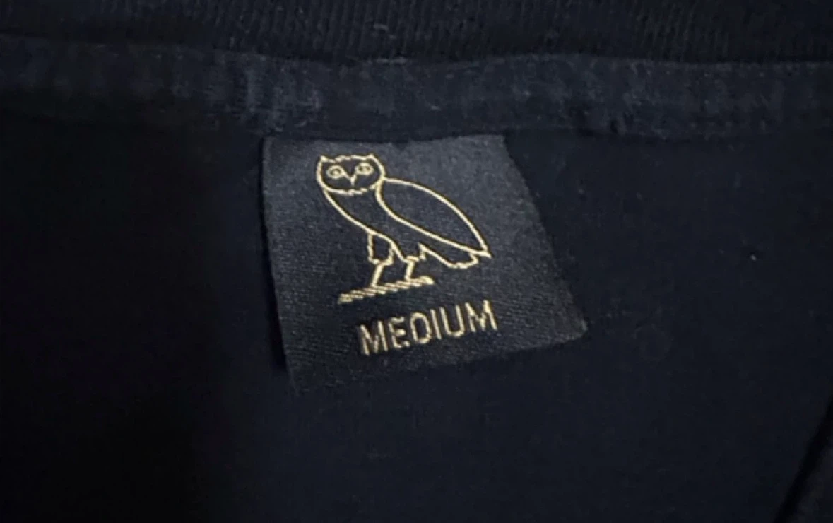 OVO Owl T-Shirt Black Medium - photo 2