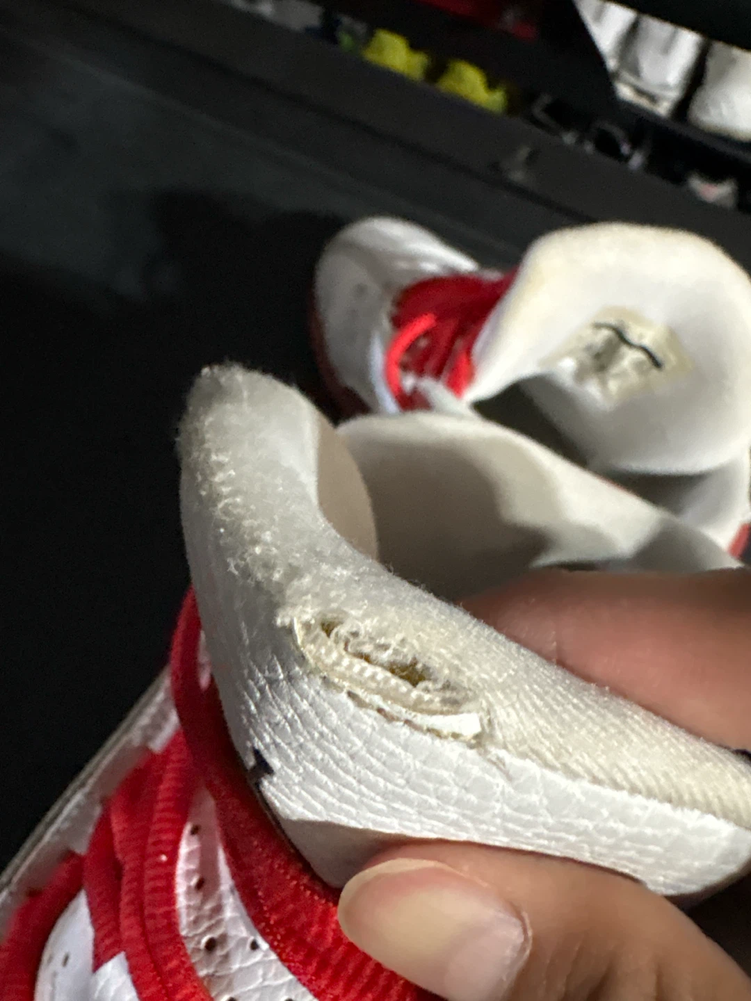 Jordan 13 Retro TD White Red Shoes - photo 2