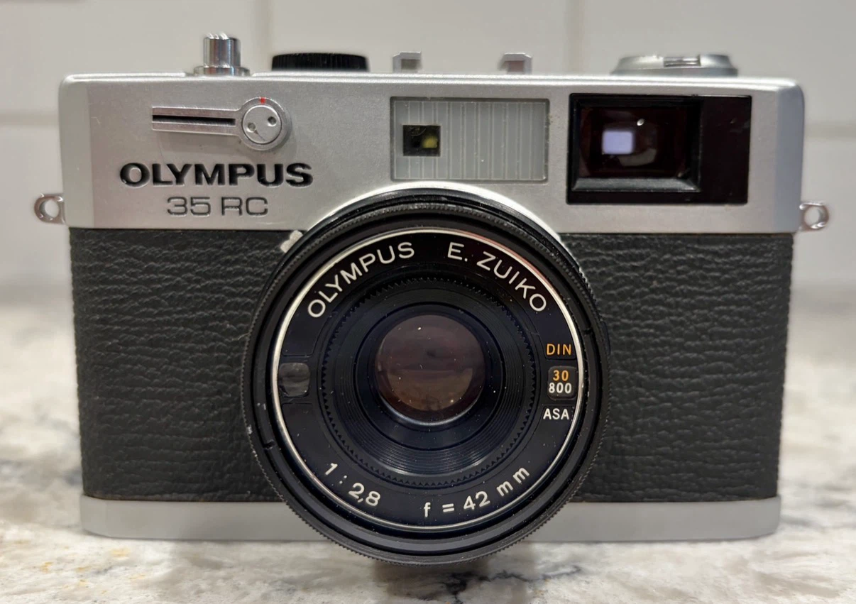 Olympus 35 RC 35mm Rangefinder Film Camera w/ Zuiko 42mm f/2.8