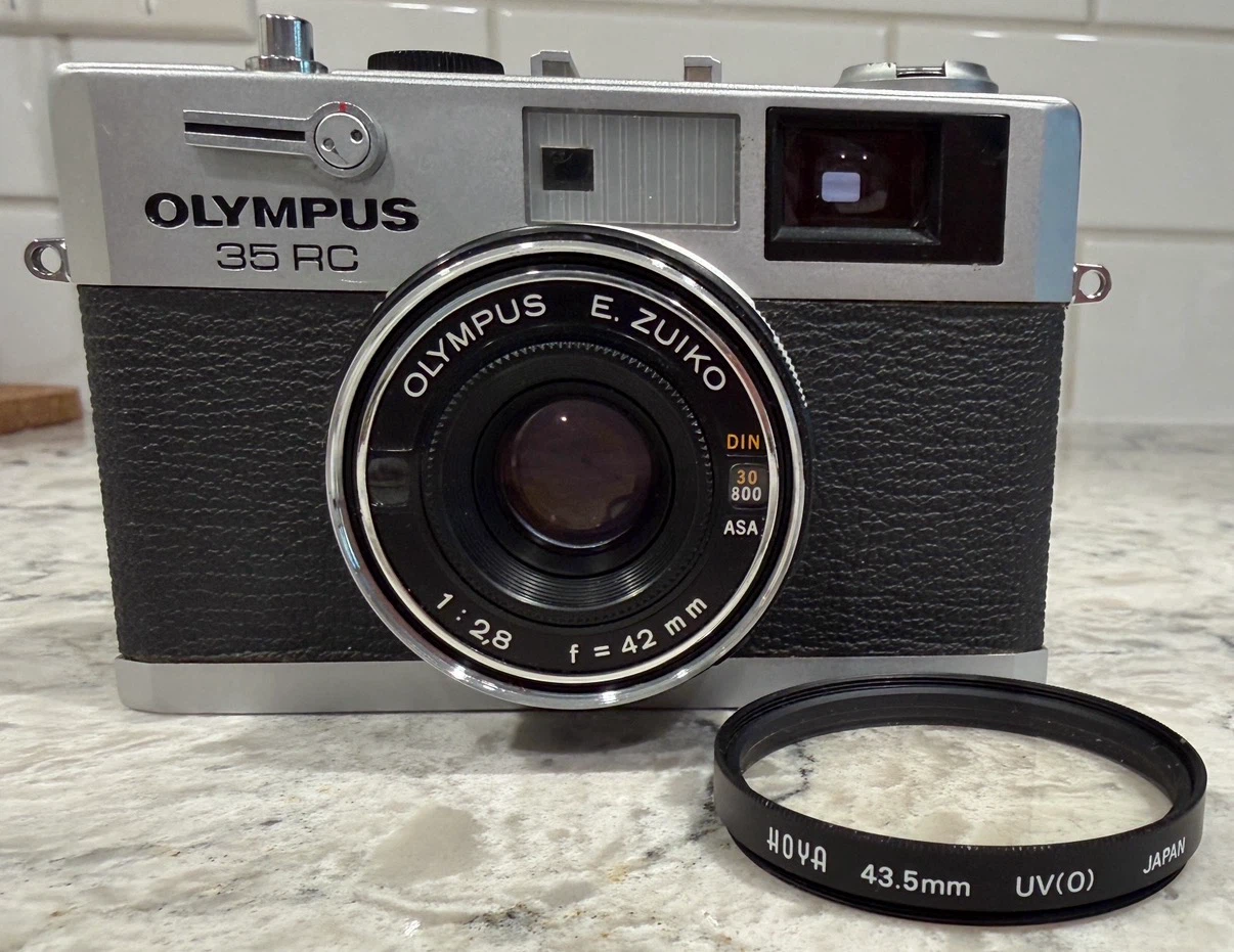 Olympus 35 RC 35mm Rangefinder Film Camera w/ Zuiko 42mm f/2.8 - photo 2