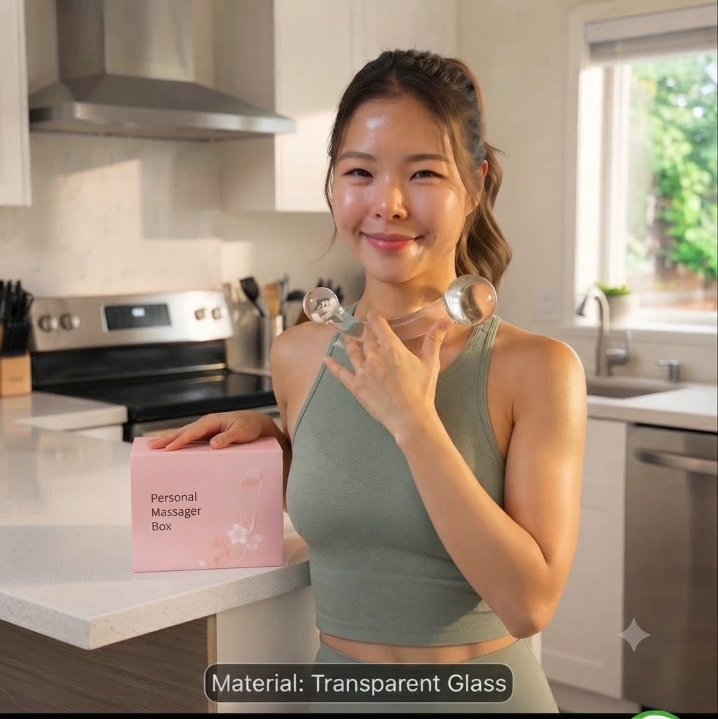 BNIB Glass Facial Massage Tool - photo 2