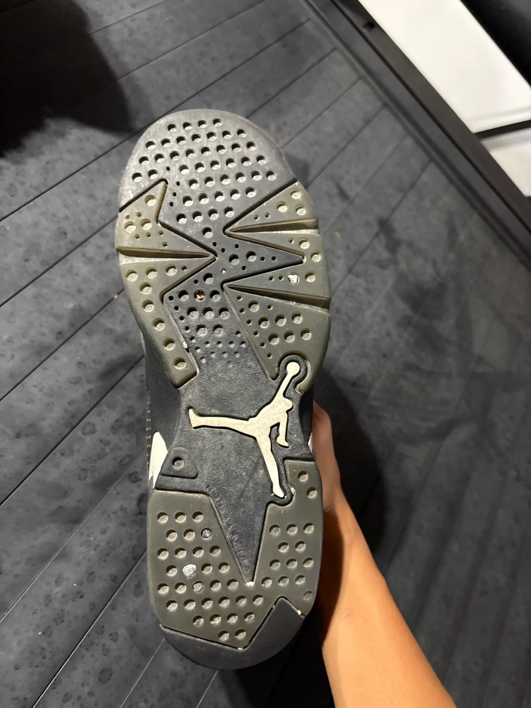 Air Jordan 6 Retro Black Sneakers - photo 4