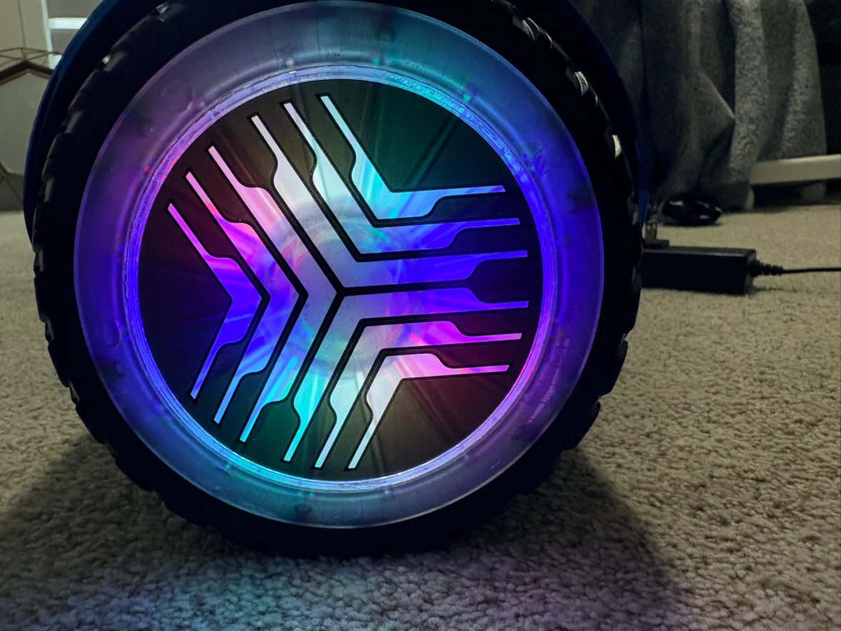 Blue Gyroscope Hoverboard with Carry Bag and Charger - photo 2