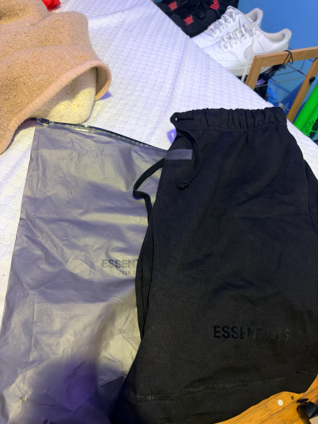 Black ESSENTIALS Shorts - photo 2