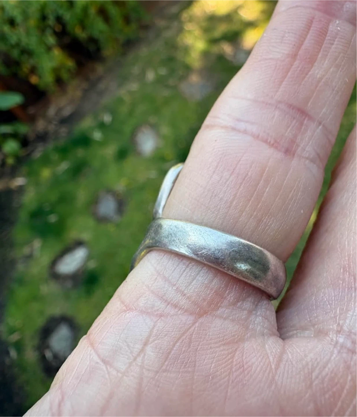 Size 7 Sterling Silver 925 Turquoise Ring - photo 5