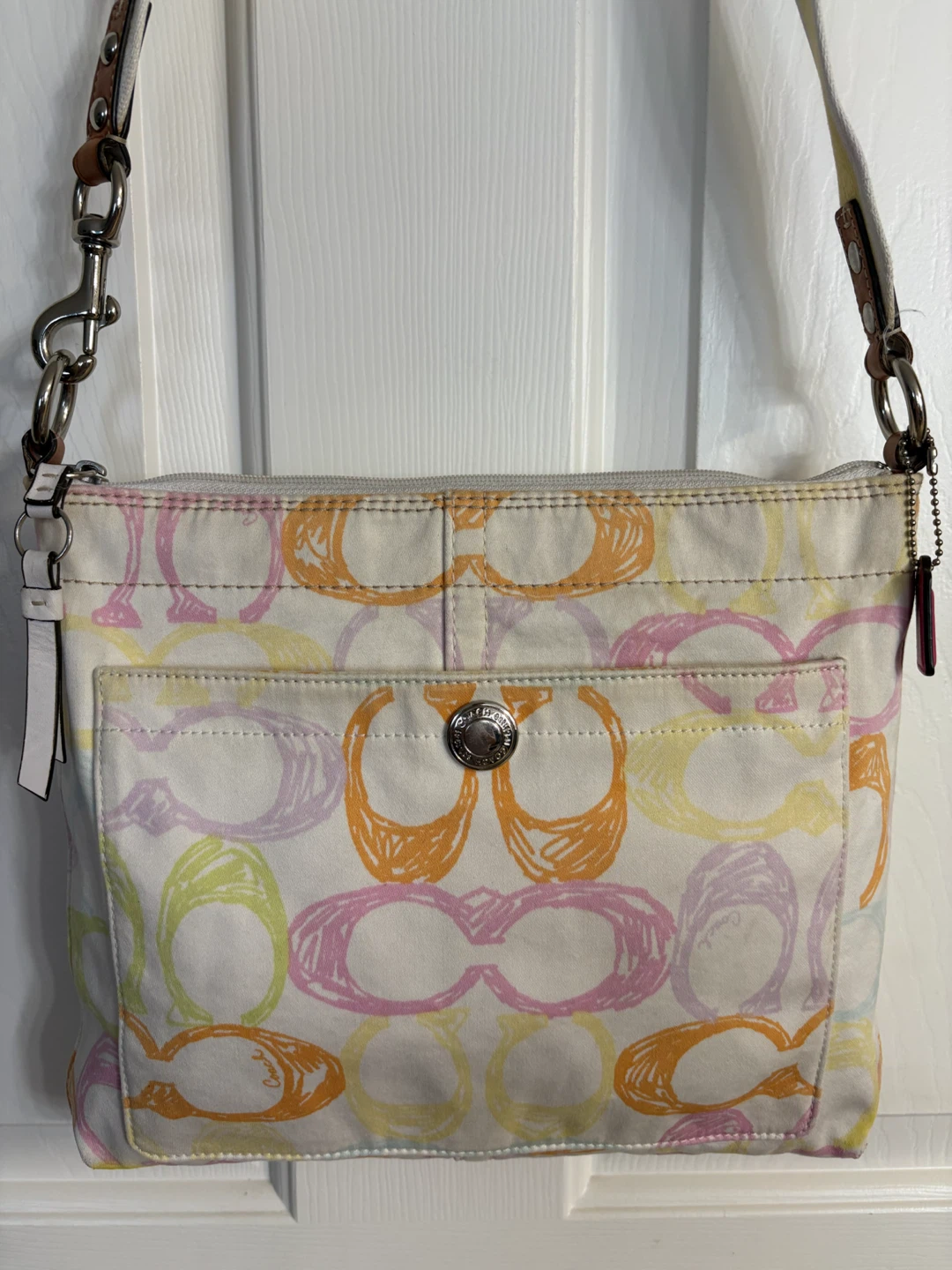 Coach Signature Scribble Swing-pack Crossbody Bag - photo 2