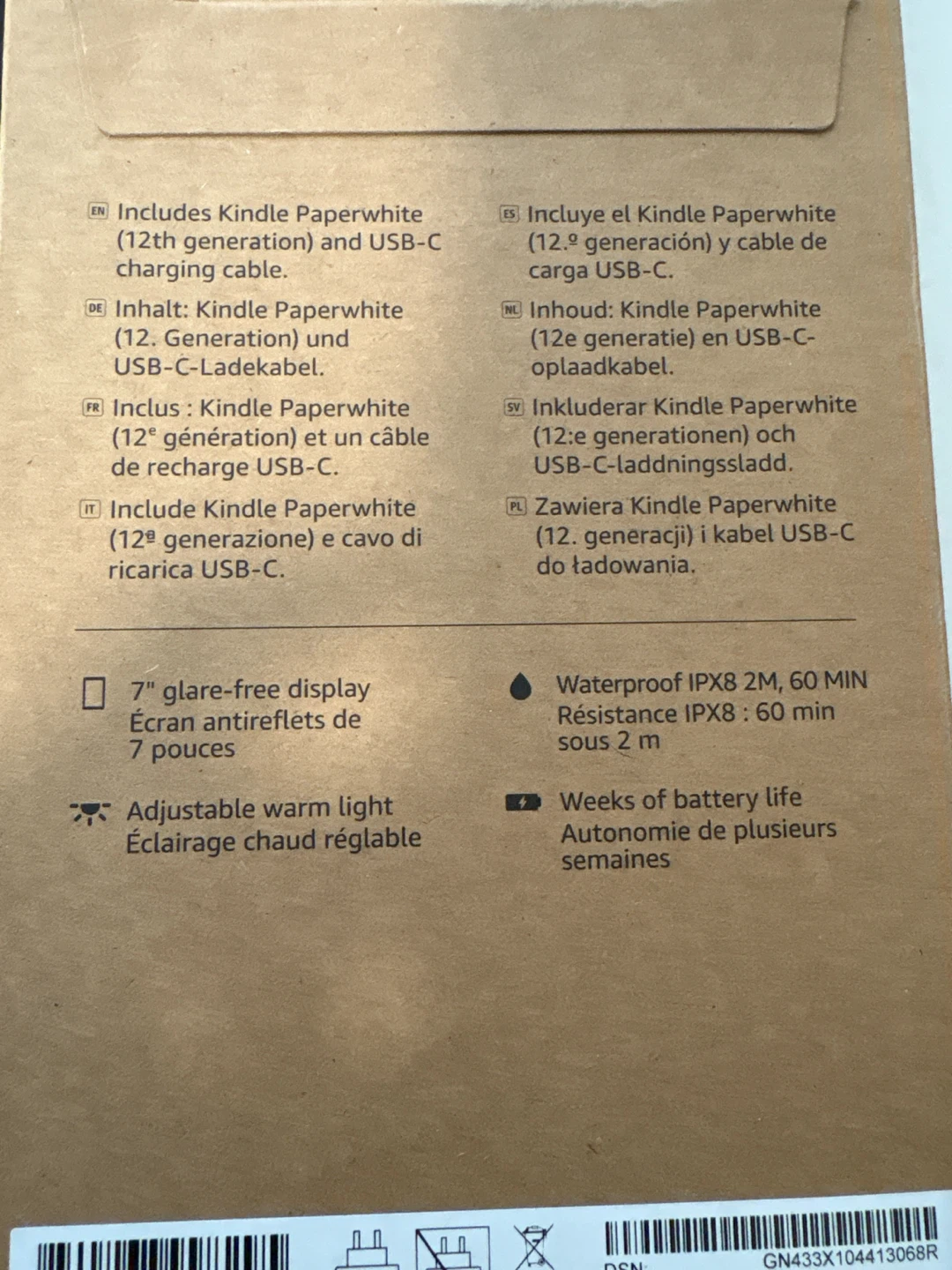 Amazon Kindle Paperwhite (12th Gen) E-reader - photo 3