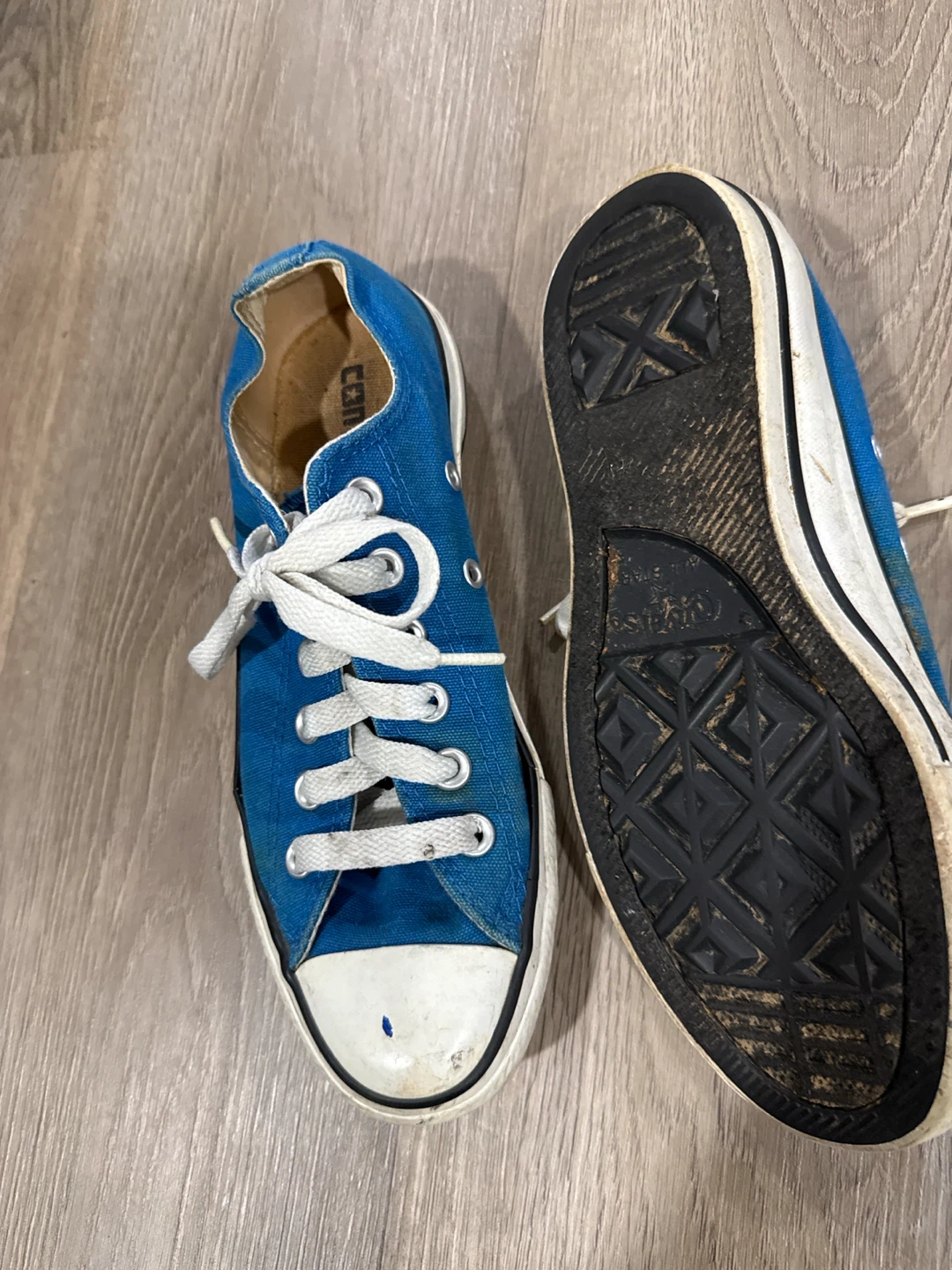 Converse All Star Blue Sneakers size 7 - photo 2
