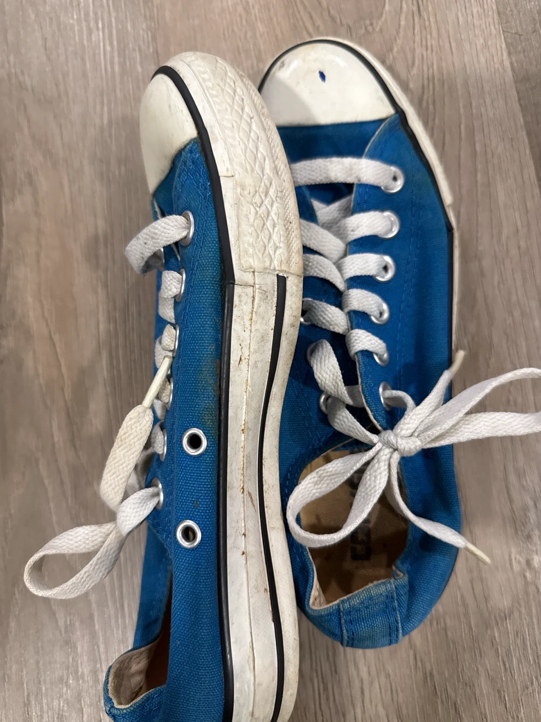 Converse All Star Blue Sneakers size 7 - photo 4