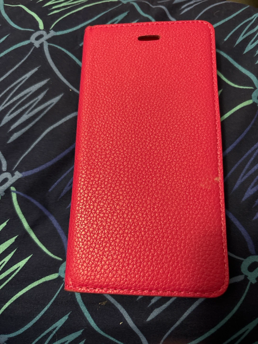 Red Flip Wallet Phone Case with Card Slots - photo 2
