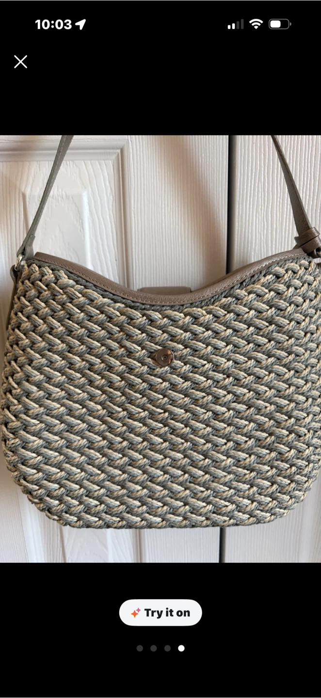 Brighton Woven Shoulder Bag