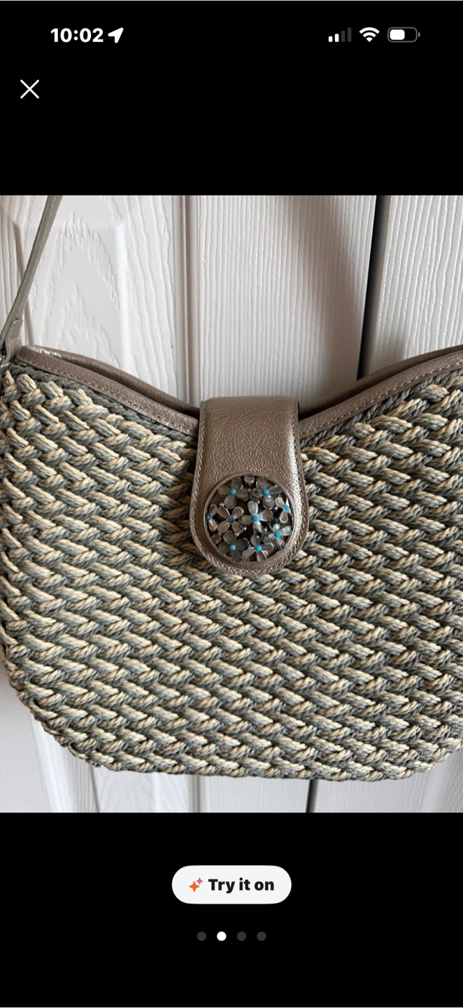 Brighton Woven Shoulder Bag - photo 2