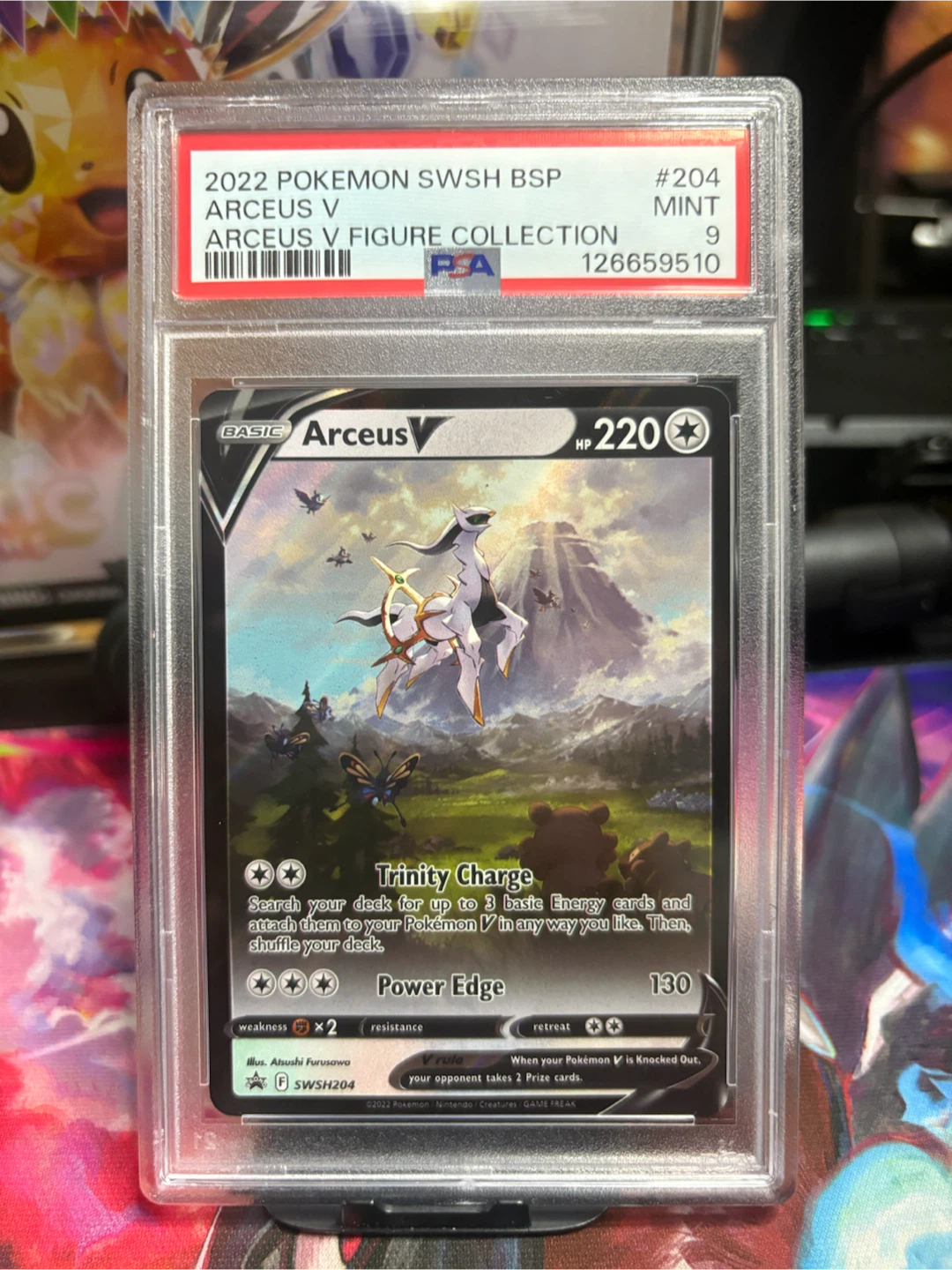 Pokemon Arceus Promo PSA 9