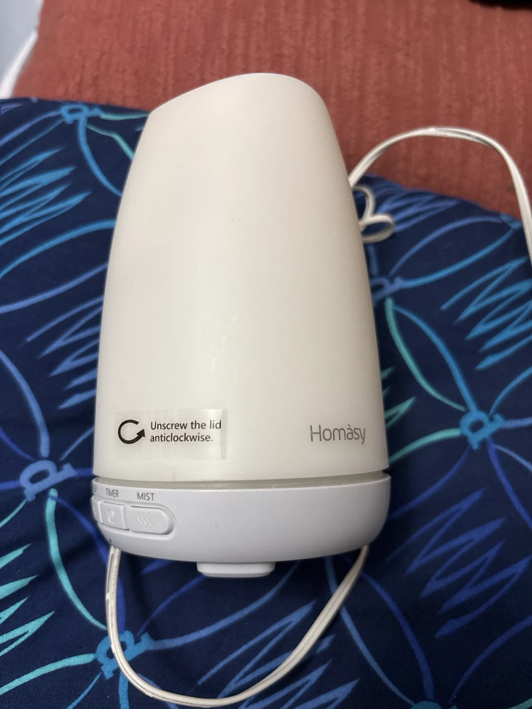 Homasy Aroma Diffuser with Power Adapter