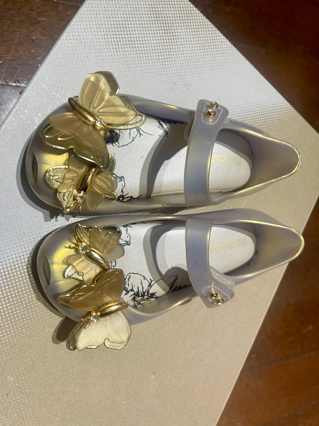 Mini Melissa Jelly Flats - Butterfly Embellishment - photo 2