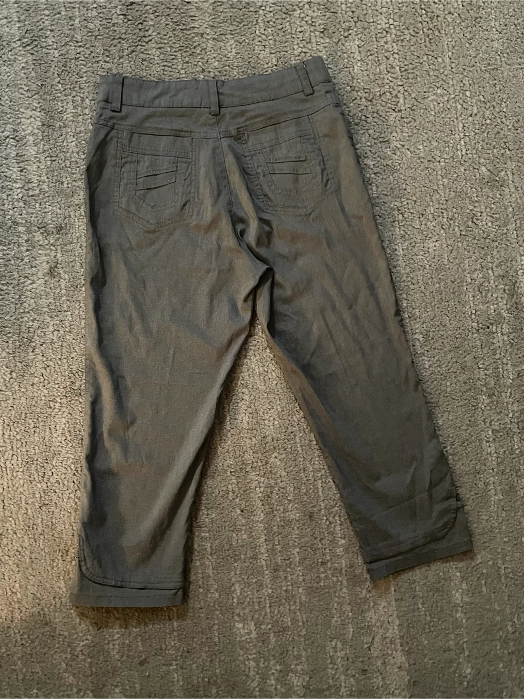 Women's Grey Capri Pants - photo 2