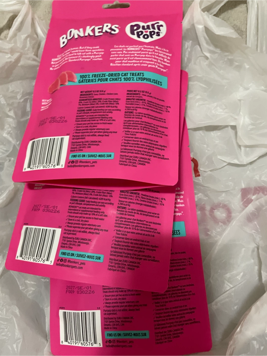 3 pack of purr pops - tuna flavour - photo 2