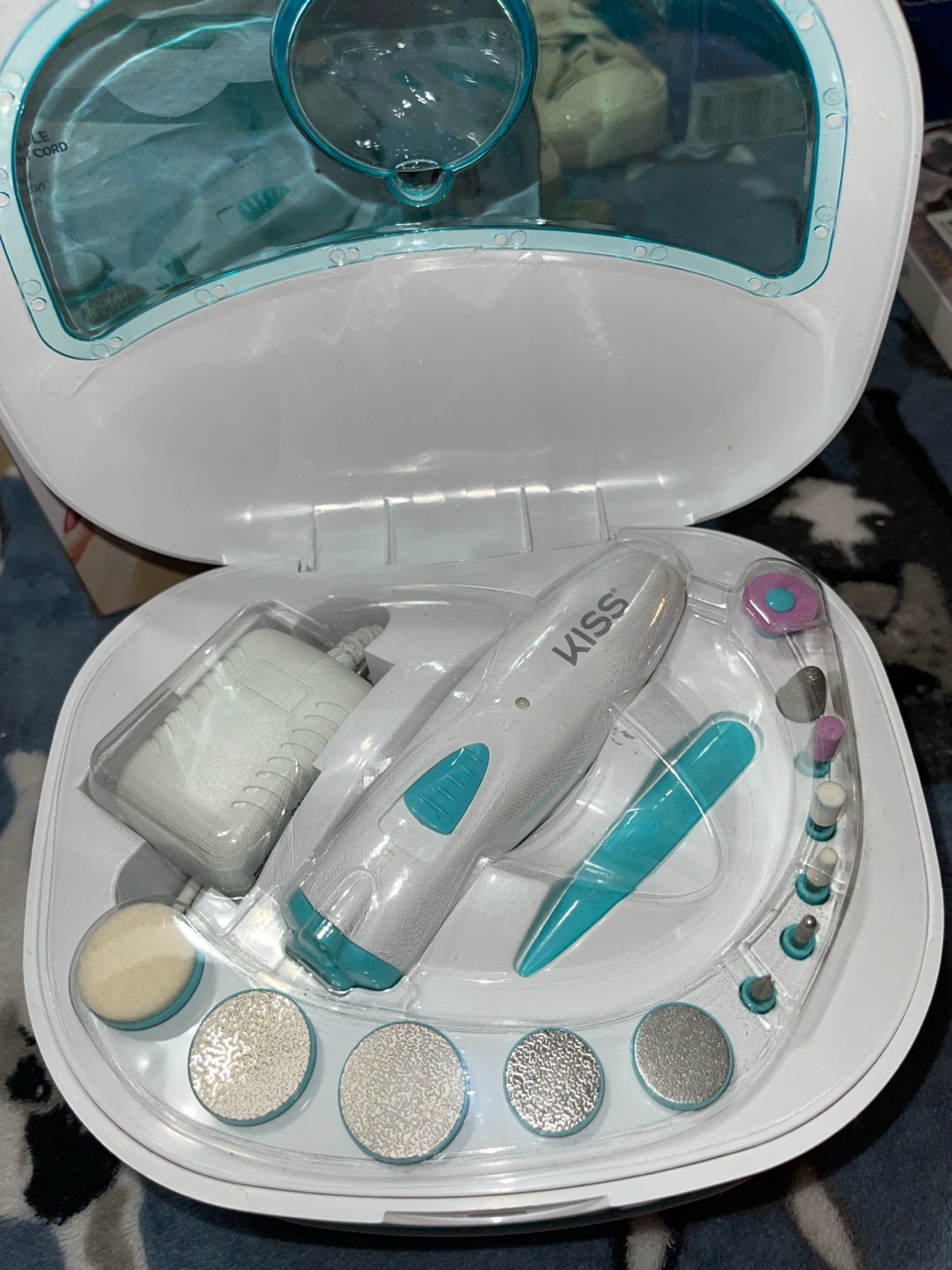 KISS New York Power File X Nail Dryer All-in-One Nail Care Kit - photo 4