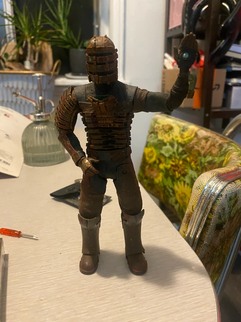 Isaac Clarke blood ripper variant Dead Space Action Figure