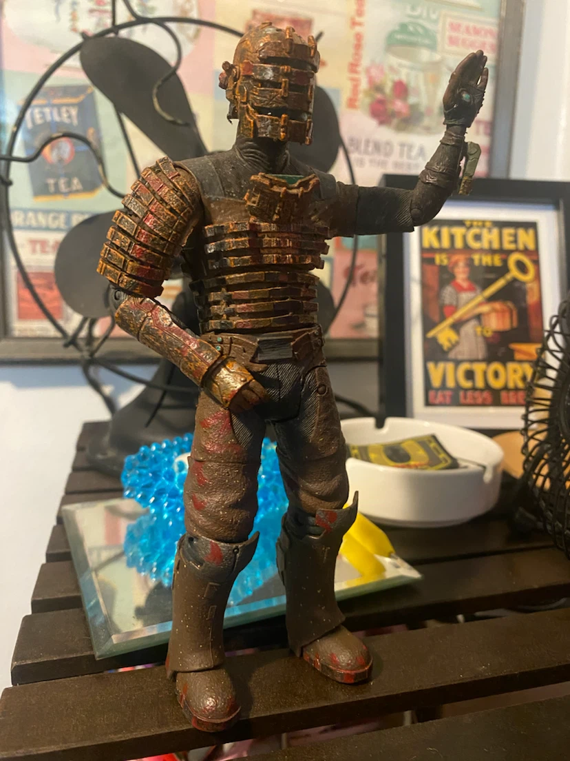 Isaac Clarke blood ripper variant Dead Space Action Figure - photo 2