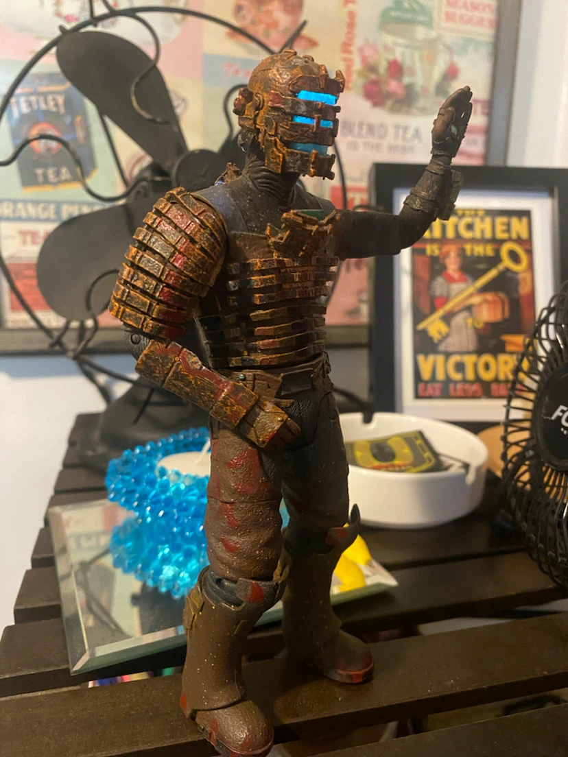 Isaac Clarke blood ripper variant Dead Space Action Figure - photo 3