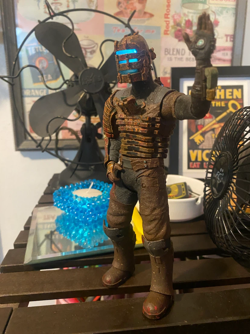 Isaac Clarke blood ripper variant Dead Space Action Figure - photo 5