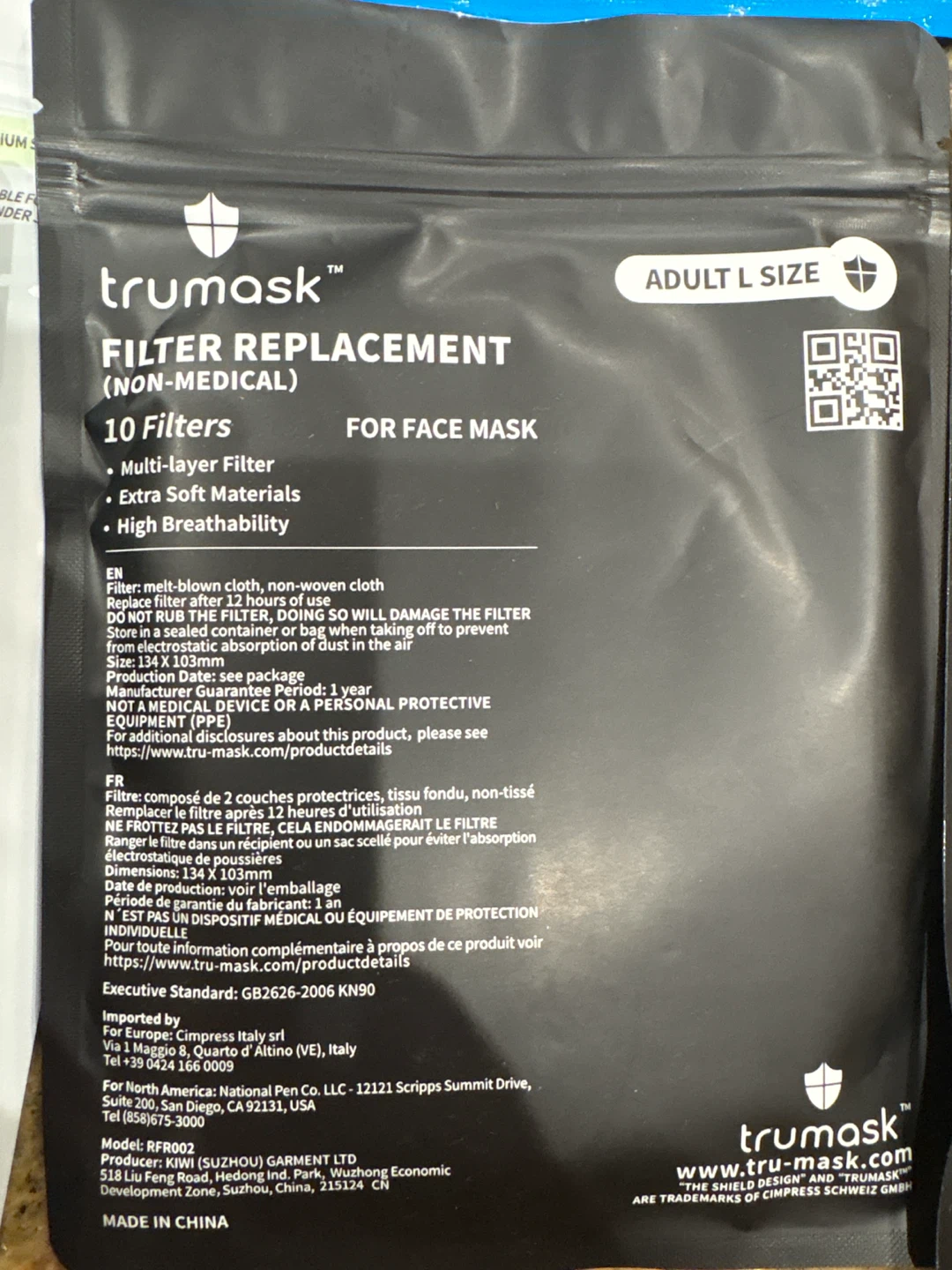 United Canada Children's Surgical Masks & TruMask Filters - photo 4